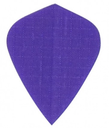 Nylon Longlife Fabric Flights - Kite - Purple