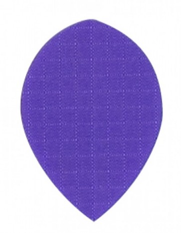 Nylon Longlife Fabric Flights - Pear - Purple
