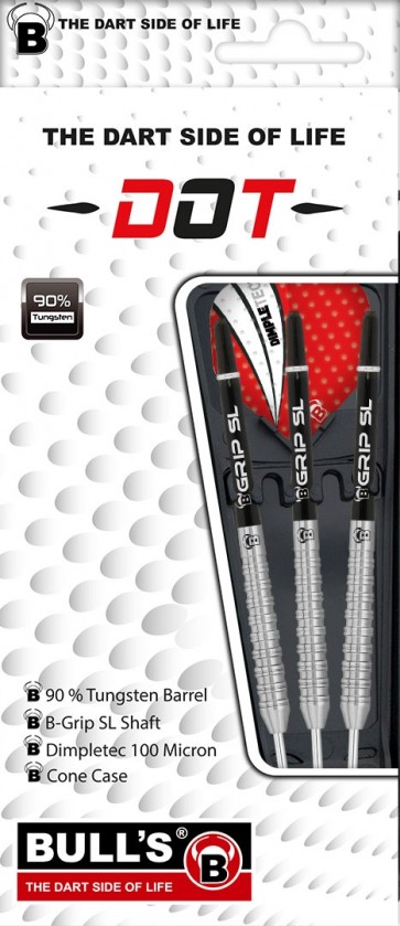 Bull`s Dot D3 90% Tungsten - Steel Dart - 22g
