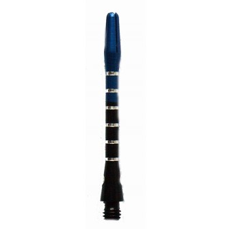 Aluminum shaft bicolor ( blue - black )