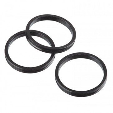Pro-Grip Ring Plain Color: Black Set of 3