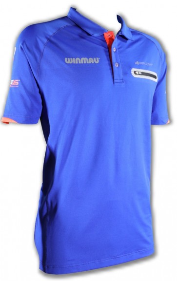 Dartshirt Winmau Pro-Line blau 4XL 8397