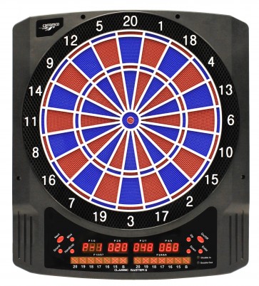 2-hole dartboard Classic Master II