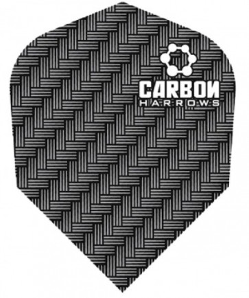 Harrows Carbon Flights Silver/Grey
