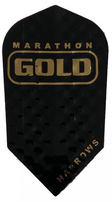Harrows Marathon Gold Black SLIM Flights