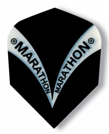 Harrows Marathon Black Fullsize Flights
