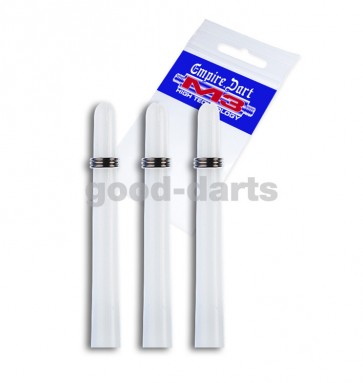 M3 Nylon Extra Short (2.5 cm) White Shafts