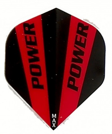 McCoy Power Max STD Solid Red/BlackFullsize Flight