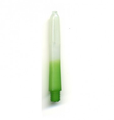Nylon Shaft Bicolor Green / White (short 35mm)