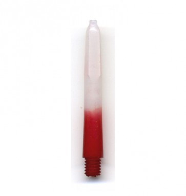 Nylon Shaft Bicolor Red / White (short 35mm)