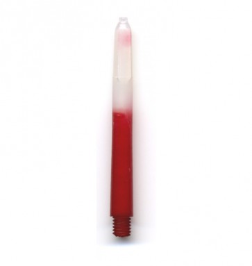 Nylon Shaft Bicolor Red / White (medium 48 mm)