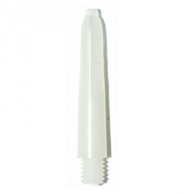 Nylon shaft white (extra short 28mm)