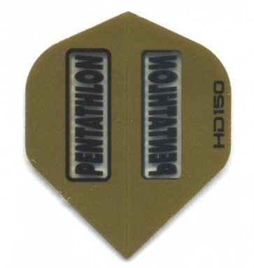 Pentathlon GOLD SuperTough HD 150 Dart Flights, Fullsize