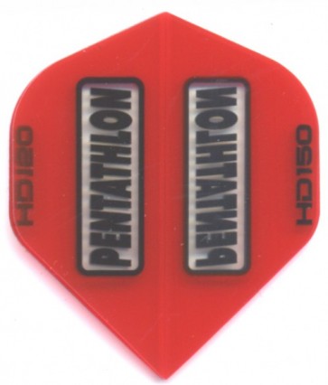 Pentathlon RED SuperTough HD 150 Dart Flights, Fullsize