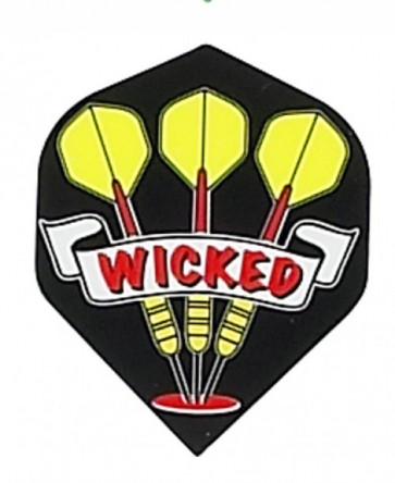Ruthless "Black Wicked Darts" Flights