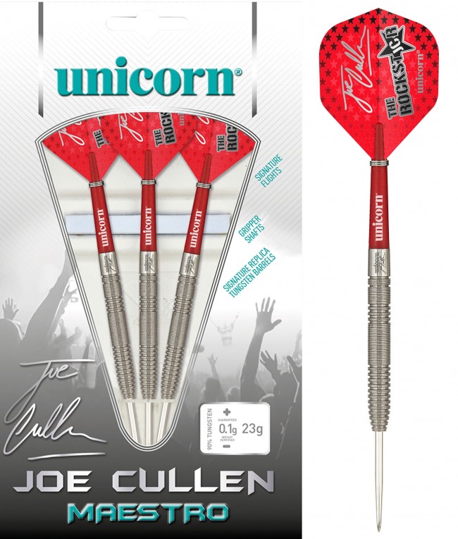 Unicorn Maestro 'The Rockstar' Joe Cullen 90% 21g Darts Set 