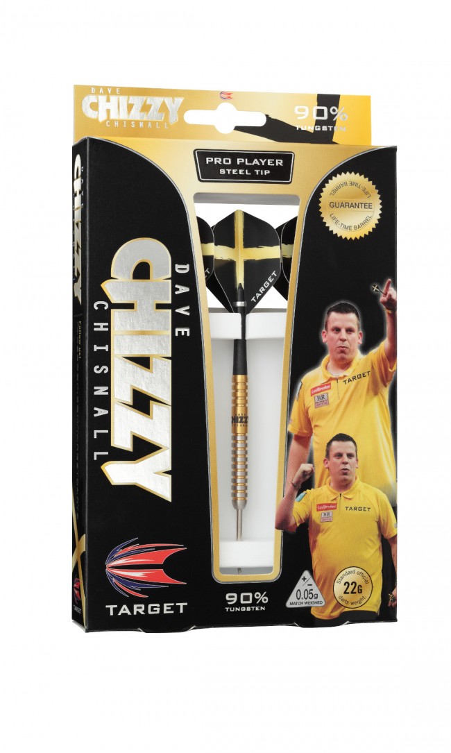 Target Dave Chisnall Chizzy Gold - Steeldarts
