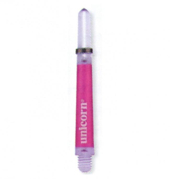 Unicorn Gripper Softflex Medium Pink Clear Good Darts Com