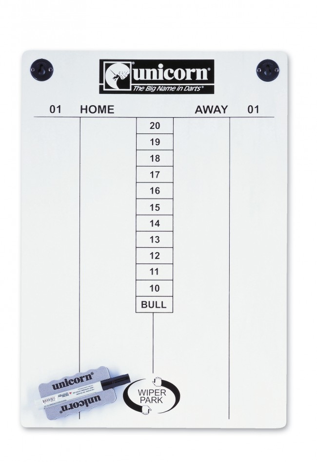 Unicorn Score Board Blackboard 57x40cm Good Darts Com