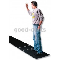 Steel Dart Mat made of rubber with a discharge line (237cm)