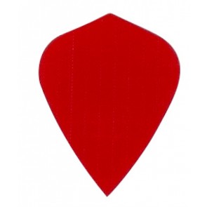 Nylon Longlife Fabric Flights - Kite - Red