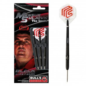 Bull`s Mensur Suljovic Black Edition - Steel Dart - 21g