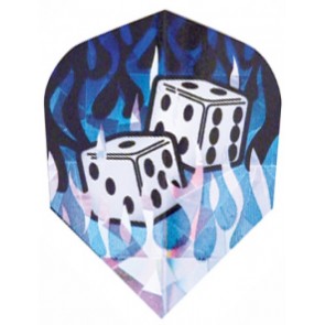 2D Hologram Dice Fullsize Flights