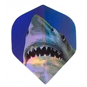2D Hologram Shark Blue Fullsize Flights