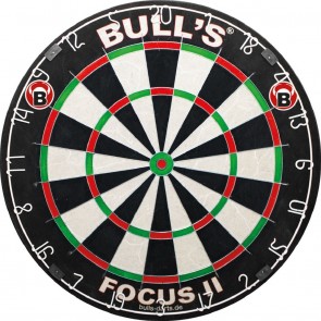 BULL'S Focus II Steel Dart Board - 45,5 cm