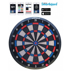 Unicorn Smartboard Soft Tip, Bluetooth and App Compatible Dartboard