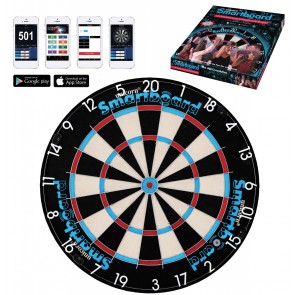 Unicorn Smartboard Bristle, Bluetooth and App Compatible Dartboard