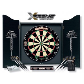 Dartboard/Cabinet-Set Winmau Xtreme inkl. Zub.  