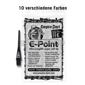 500 Pcs. E-Point Soft Dart Tips (lang)