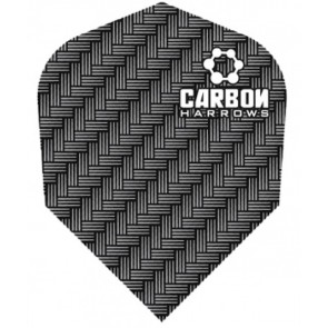 Harrows Carbon Flights Silver/Grey