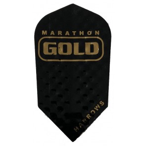 Harrows Marathon Gold Black SLIM Flights