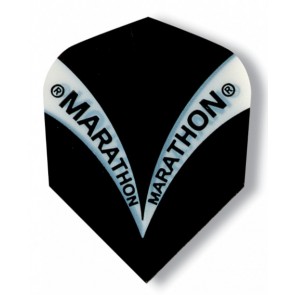 Harrows Marathon Black Fullsize Flights