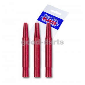 M3 Alu Extra Short (2.5 cm) Red Shafts