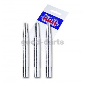 M3 Alu Medium (4,5 cm) Silver Shafts