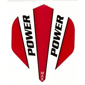 McCoy Power Max STD Solid Red/White Fullsize Flight