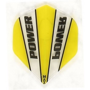 McCoy Power Max STD Trans Yellow/Clear Fullsize Flight