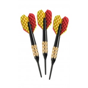 10 pcs. Harrows Mini Darts in Germany colors (Soft)