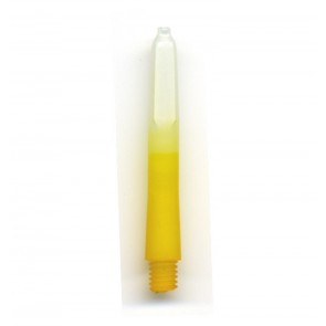 Nylon Shaft Bicolor Yellow / White (short 35mm)