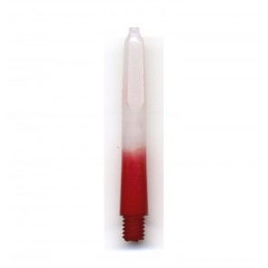 Nylon Shaft Bicolor Red / White (short 35mm)