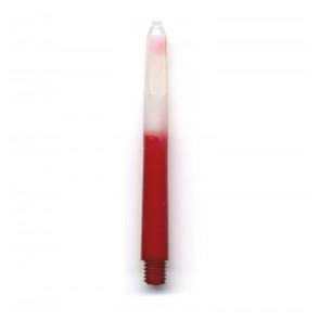 Nylon Shaft Bicolor Red / White (medium 48 mm)