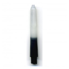 Nylon Shaft Bicolor Black / White (short 35mm)