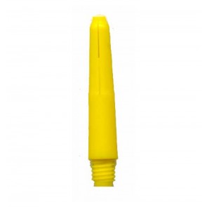 2ba Yellow Nylon Dart Shafts 2in 6 per order 
