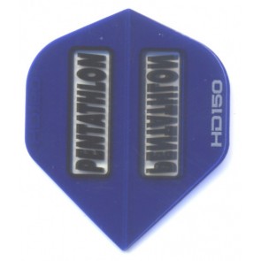 Pentathlon BLUE SuperTough HD 150 Dart Flights, Fullsize