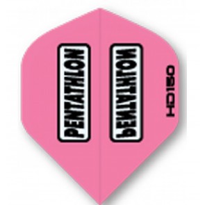 Pentathlon PINK SuperTough HD 150 Dart Flights, Fullsize