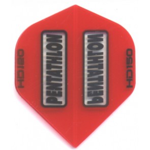 Pentathlon RED SuperTough HD 150 Dart Flights, Fullsize