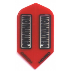 Pentathlon RED SuperTough HD 150 Dart Flights, Slim